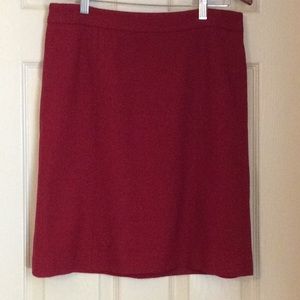 Ann Taylor Wool Skirt Sz 8